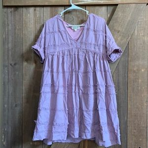 Casual t-shirt dress